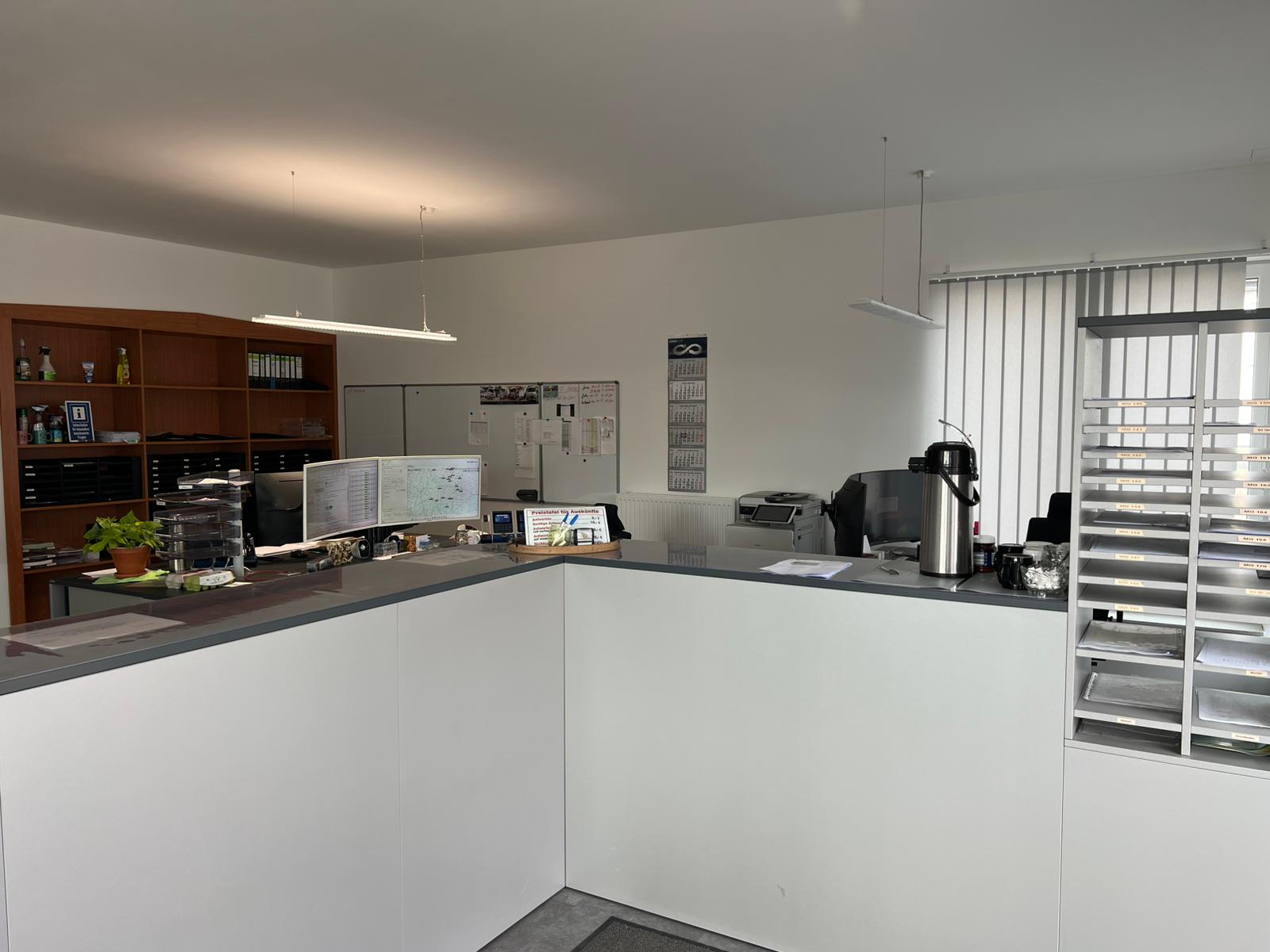 Foto des Empfangsbereiches